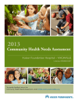 Community Health Needs Assessment