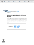 Debunking 10 Gigabit Ethernet Myths