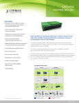 Green Box Controller Product Brief