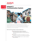 Overview of AVAYA Integral 5 Communication Server