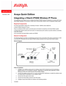 Avaya Quick Edition