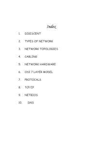 1. DIGISCENT 2. TYPES OF NETWORK 3. NETWORK