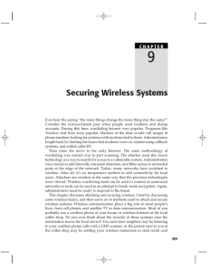 Securing Wireless Systems