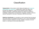 Classification