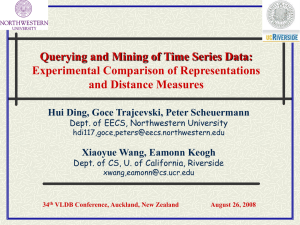 Querying and Mining of Time Series Data: Experimental Comparison