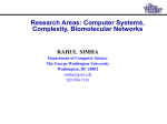 Research Areas - The George Washington University