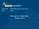 Title Goes Here - Binus Repository