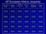 Jeopardy - Kelvyn Park High School