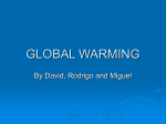 GLOBAL WARMING