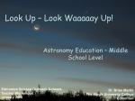 Look Up – Look Waaaaay Up!