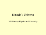 Relativity