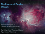 The Lives and Deaths of Stars