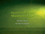 Ancient Civilizations: Mesopotamia