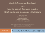 Music Information Retrieval