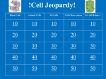 Cell Jeopardy