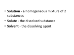 Diffusion and Osmosis