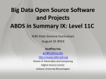 PPT - Big Data Open Source Software and Projects