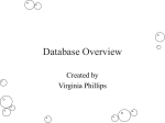 Database Lecture