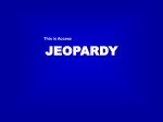 JEOPARDY