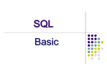 SQL - WorkForceInfoDB