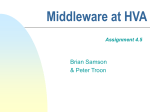 Middleware at HVA