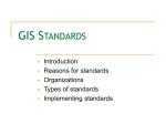 GIS STANDARDS