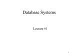 Introduction to Database Systems