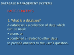 database management systems