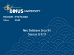 Title Goes Here - Binus Repository