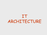 IT ARCHITECTURE