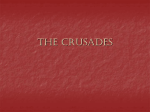 The Crusades - Kenston Local Schools