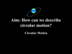 Circular Motion