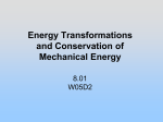 Mechanical Energy