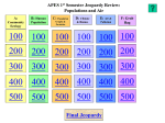 Science Jeopardy