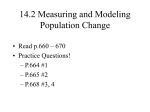 population growth patterns