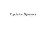 Population Dynamics