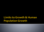 Limits to Growth Notes