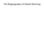 Dec 2, 2011 Bigeographical Aspects of Global Wa..