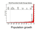 Population growth