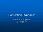 Ch.4 Populations