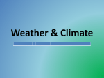 Weather & Climate