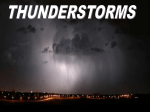 Thunderstorms and Tornadoes