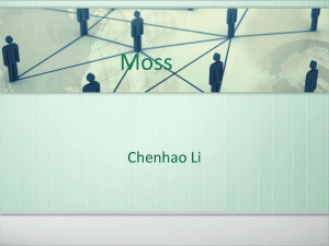 Moss - chenhaoli