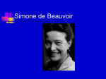 Simone de Beauvoir