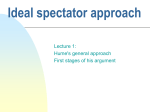 Ideal spectator approach