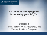 Chapter 4 - Power Supplies