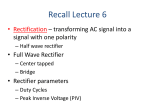 Clipper and Clamper Circuit