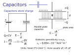 Capacitors - University of Oxford