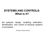 SYSTEMS AND CONTROLS: What is it?