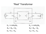 “Real” Transformer